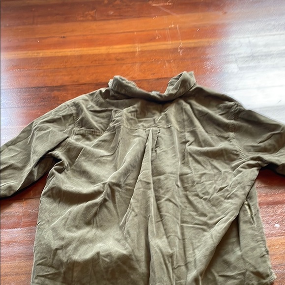 Wild Fable Green Casual Button Down Shirt - Picture 4 of 5